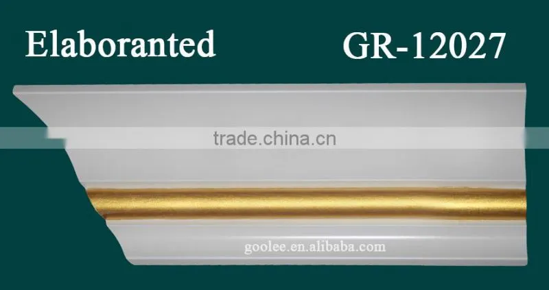 High Quality Decoration Polyurehtane Cornice Moulding for Construction