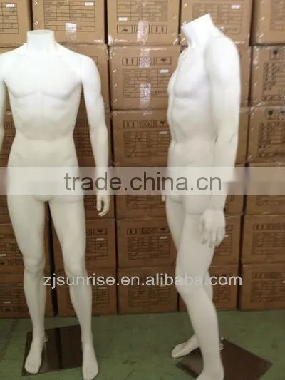 hot sale fashion and decent plastic mannequin without head