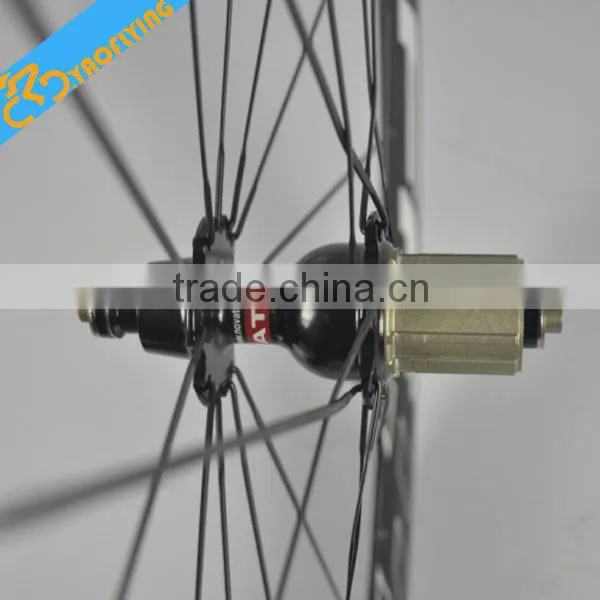 2015 New Arrival ffwd 700C clincher carbon fiber wheelset Chinese bike wheels high-profile carbon wheels