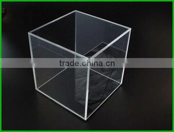 High Custom Sexy Clear Acrylic Cube Boxes