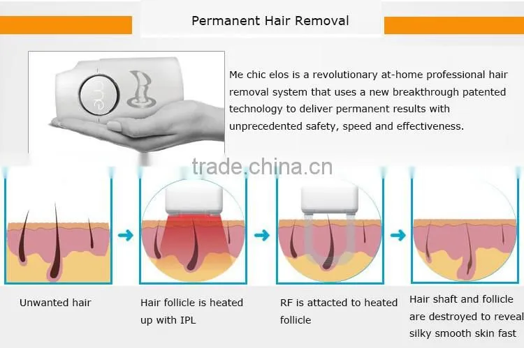 Beauty Body laser hair removal device with Potable IPL,RF hair removing device for home use
