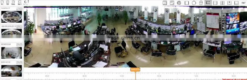2016 newest 960P 3D VR panoramic wireless wifi IP CCTV Security Camera