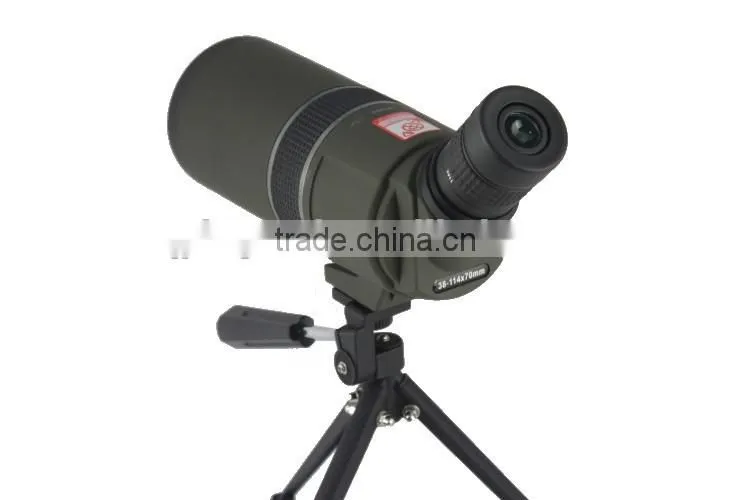 CE& ROHS sporting scope 38-114x70 Spotting Scope