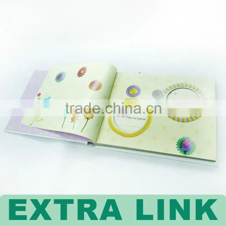 High Quality Coloring Hardcover Spiral Binding Story Calendar/Children Book/Diary