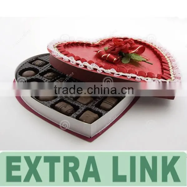 Customized Logo Decorative Cardboard Cadbury Chocolate Gift Box Packaging