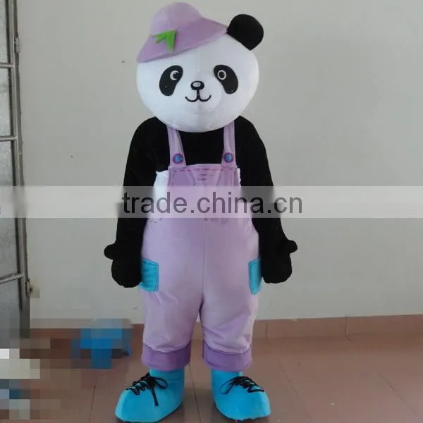 New pants boy panda mascot head/mascot costume/mascot