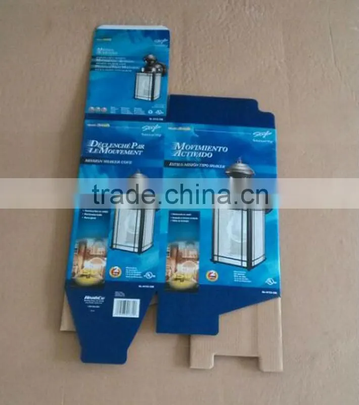Corrugated material matt lamination electronics packaging boxes