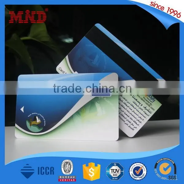 MDH246 High performance Magnetic stripe/ Salto RFID PVC hotel key card