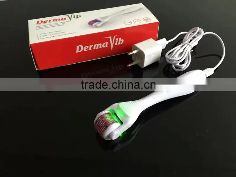 6 in 1 derma roller/ 540 needles Massage LED PDT Derma Vib