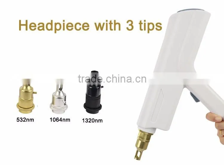 1320nm skin whitening vertical nd:yag machine
