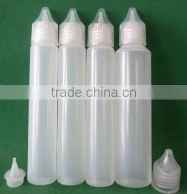 plastic e liquid 15mL Unicorn Bottle, Soft w/ Childproof Cap