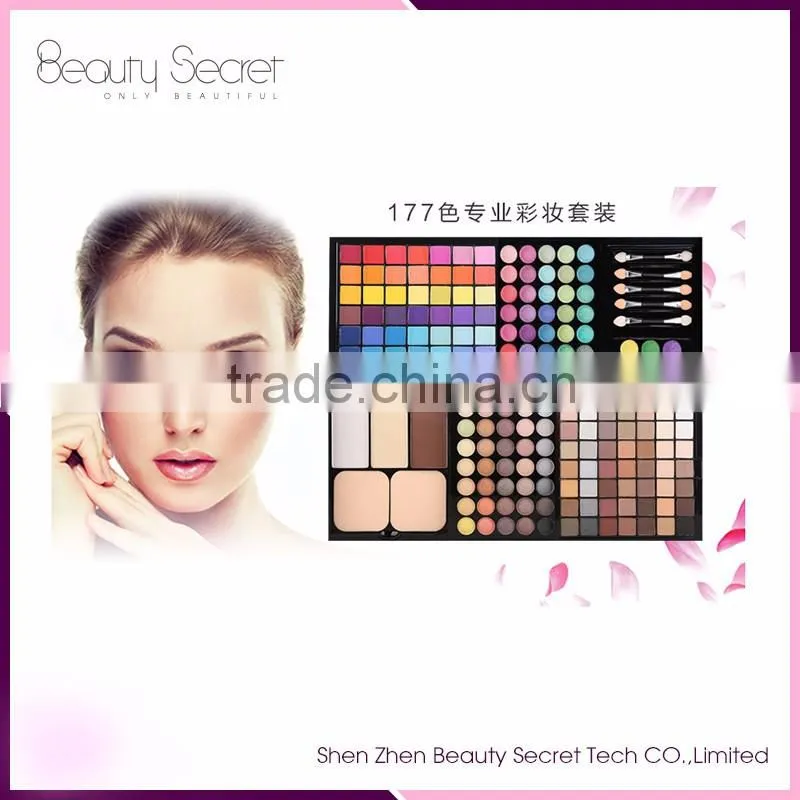 177 colour eyeshadow&lipstick palette Makeup Eyeshadow Kit Set