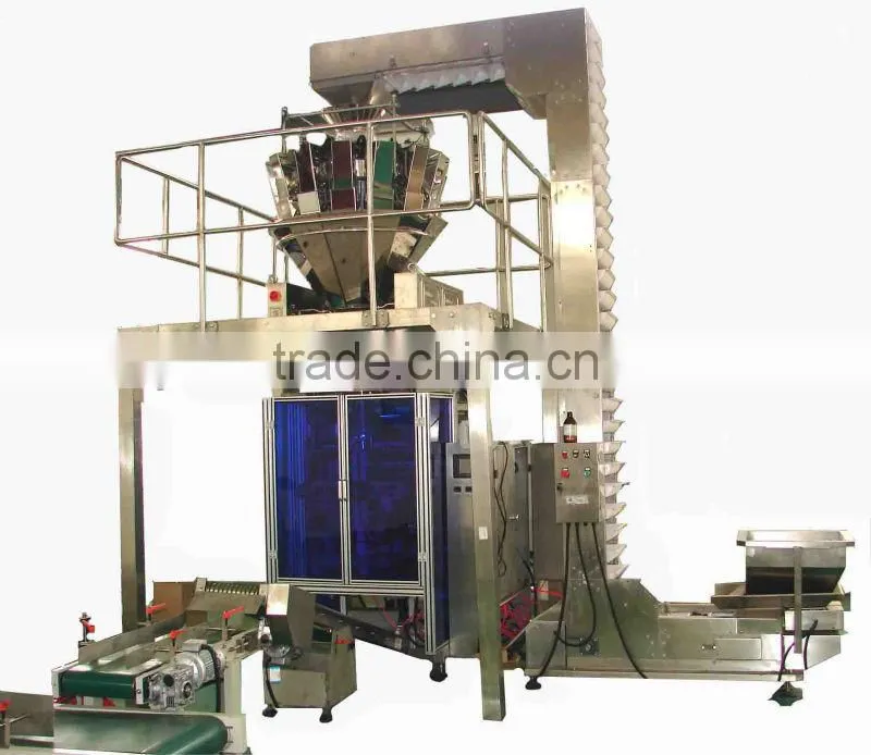 food grade plastic packing bag packing machine
