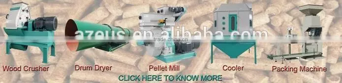 CE Approved Ring Die Compress Wood Pellet Mill