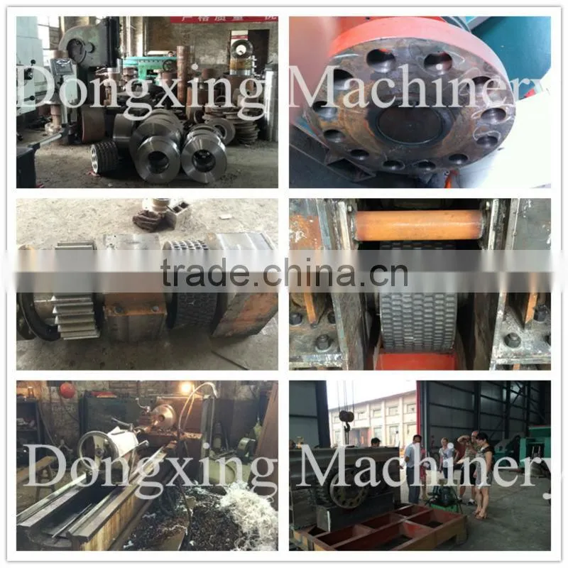 High pressure hydraulic iron ore briquette machine