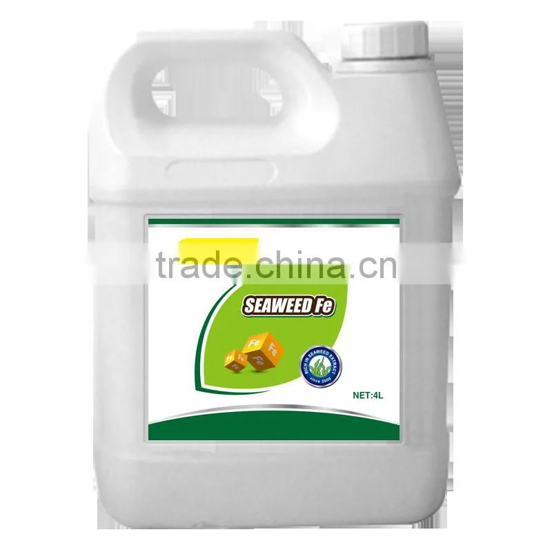 Agriculture Organic Fertilizer China Manufacturer Seaweed Fe