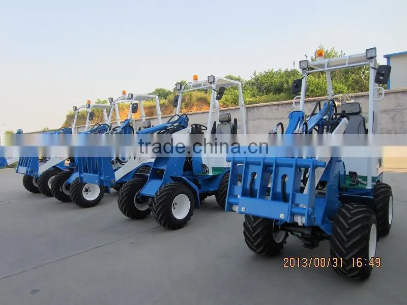 CE top quality 800kg capacity ZL08 mini wheel loader