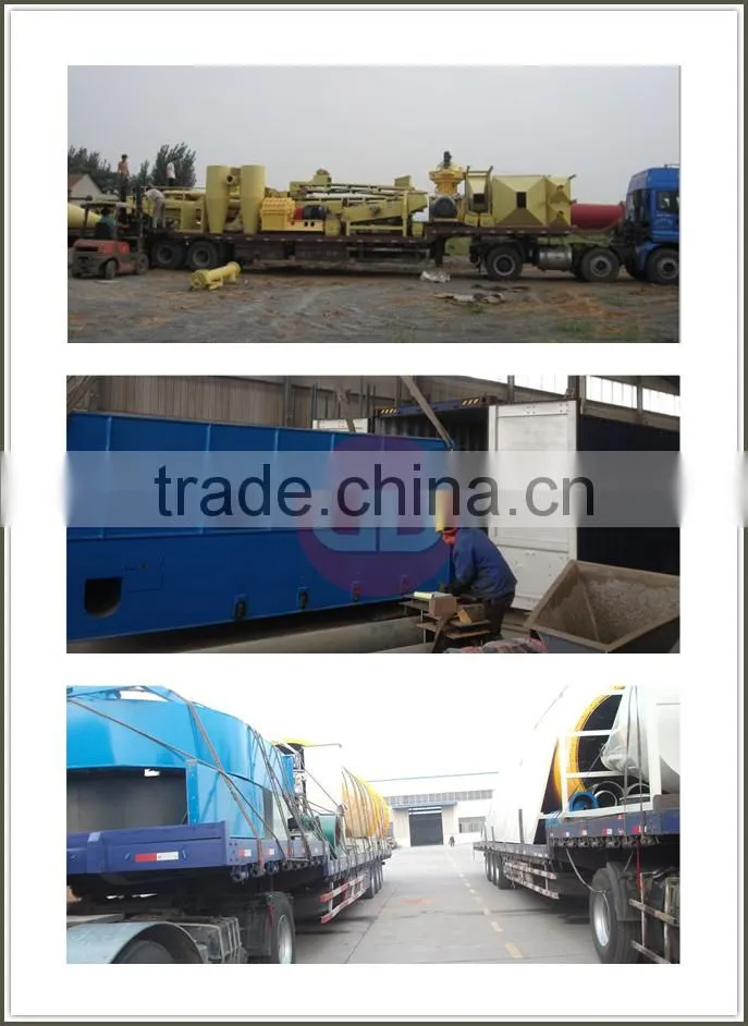 Complete wood granule production line