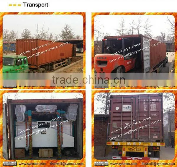 steel structure type wheat flour milling machine