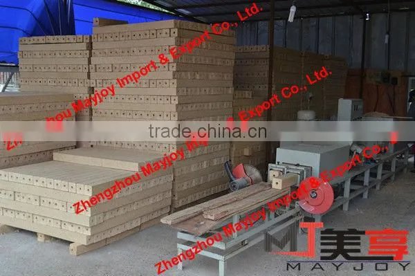 High quality low price good performance Single head wood sawdust block making machine/wood shaving block pressing machine