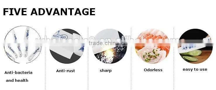 High quality ceramic knife set