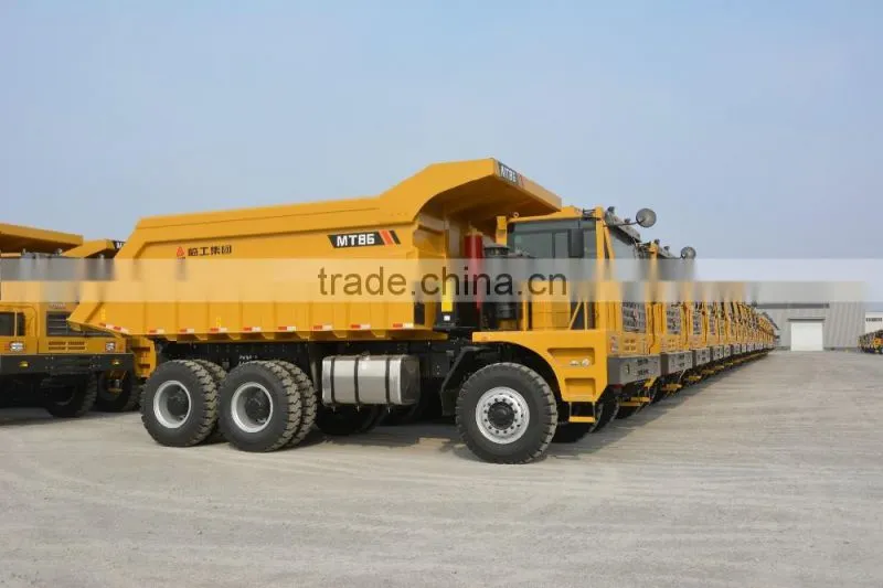 MT86 Mining Truck 80ton Mining Truck working in Cement Factory off road Minging Truck