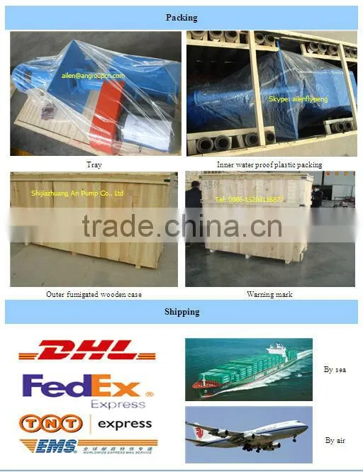 Open Pit Mining Equipment Submersible Vertical Slurry Sump Pump