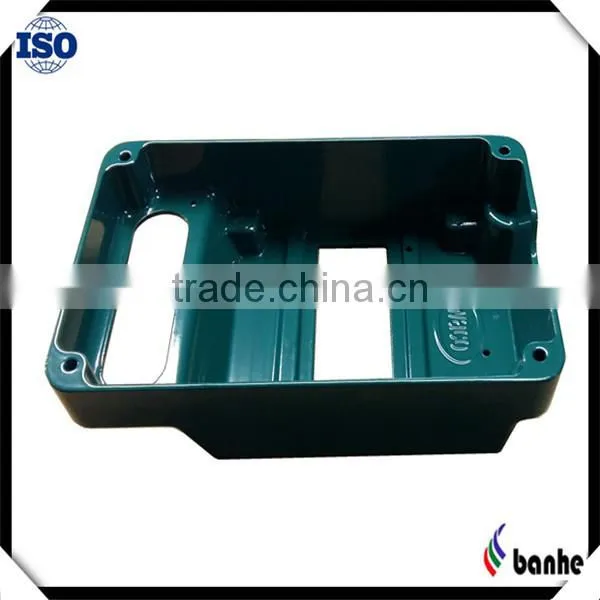 Painted electric meter box cover for construction