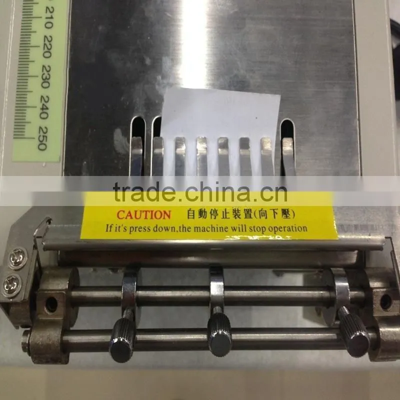 Automatic Hot and Cold Cutting Machine for Backpack Weaving Belt Nylon Ribbon Shoelaces
