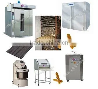Food plant of French baguette equipments