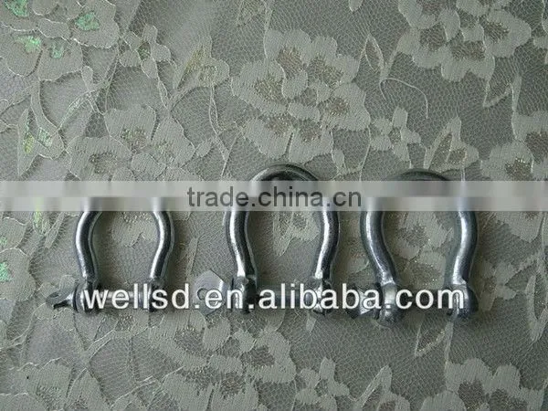 High quality stainless 304/316 steel chain shackle