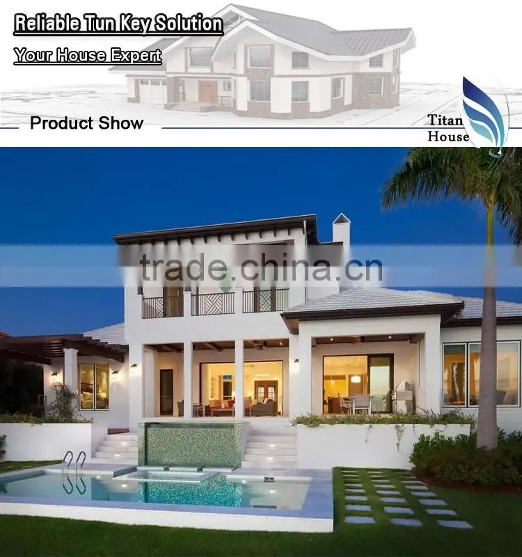 Prefab Indonesian House with Curtain Wall