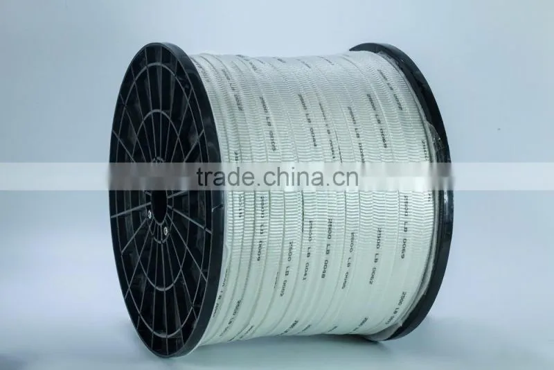 Cable pulling tape for optic cable