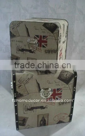 11A498 Linen Printing Storage Wooden Cases