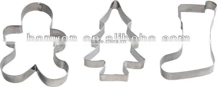 Different Size Heart Shape Cute Cookie Cutter,Stainless Steel Cake Cutter