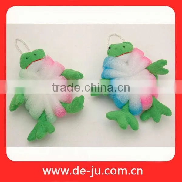 Toys Scrubber Colorful Animal Bath Sponge Baby