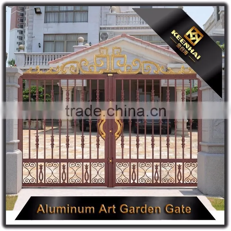 Powder Coated Cast Aluminum Villa Gate for Security