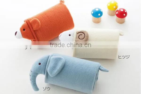 Wholesale Stock Small Order Cartoon Multipurpose Baby Blanket