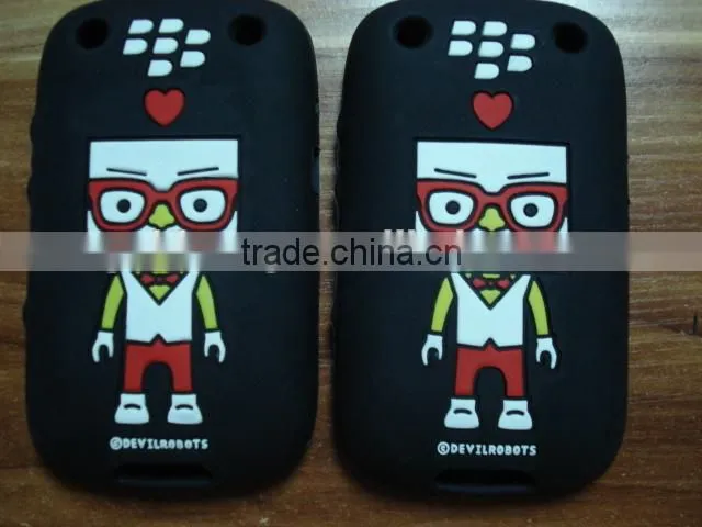 3D Cute Lovely Silicone Case /silicone mobile phone case