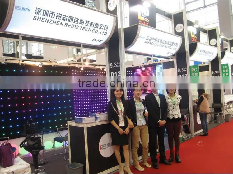 Wholesaler dmx512 sewn rental curtain wall led backdrop decoration