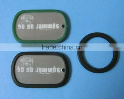 Silicone necklace with shape rubber bands(silicone rubber rings)