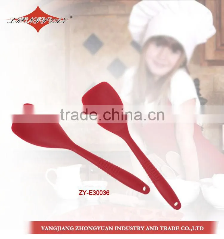 New collection food grade silicone scraper for kitchen utensil