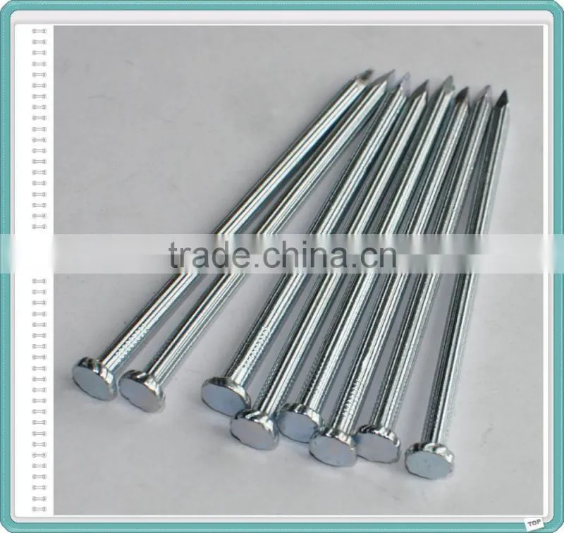 Galvanized Grooved/Angular Spiral Concrete Construction Nails