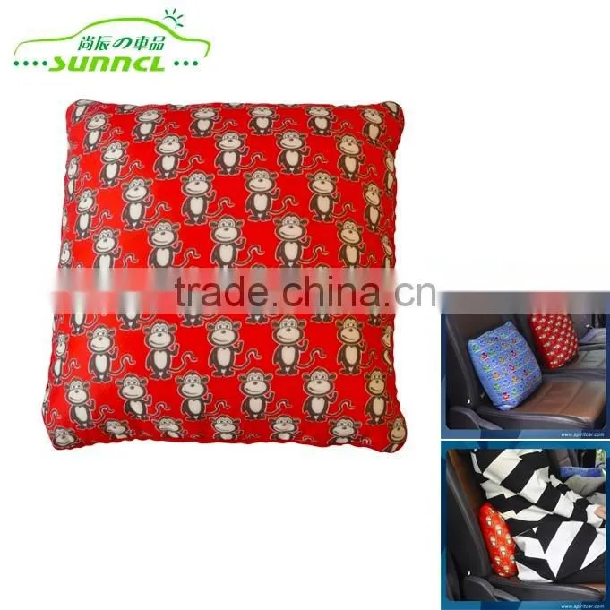 Vivid Pattern Spandex Material Micro Particle Filling Square Sofa Seat Cushion