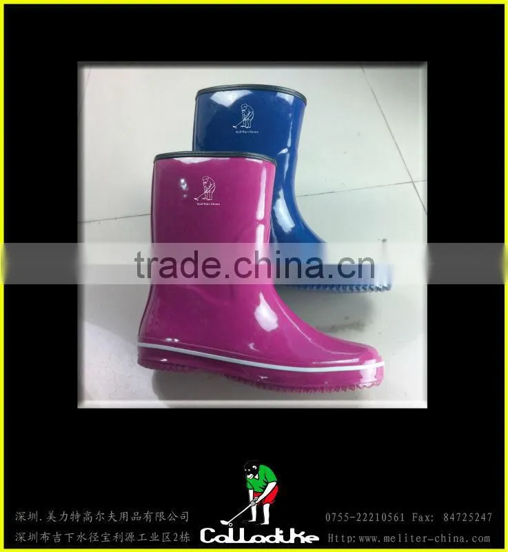Women's Skerry Vinter Shiny Golf Rain Boot Grass Boot Garden Rubber Boots