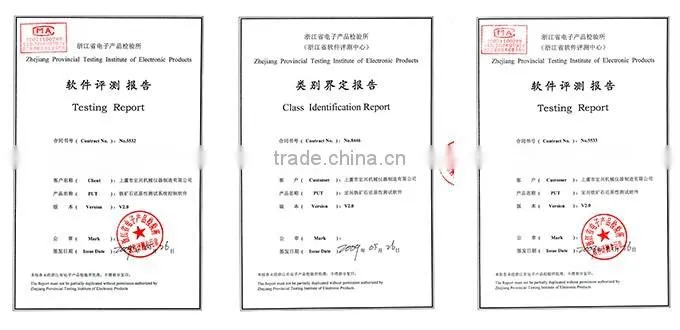 Industrial testing instrument for reduction of iron ore, measurement analysis instruments