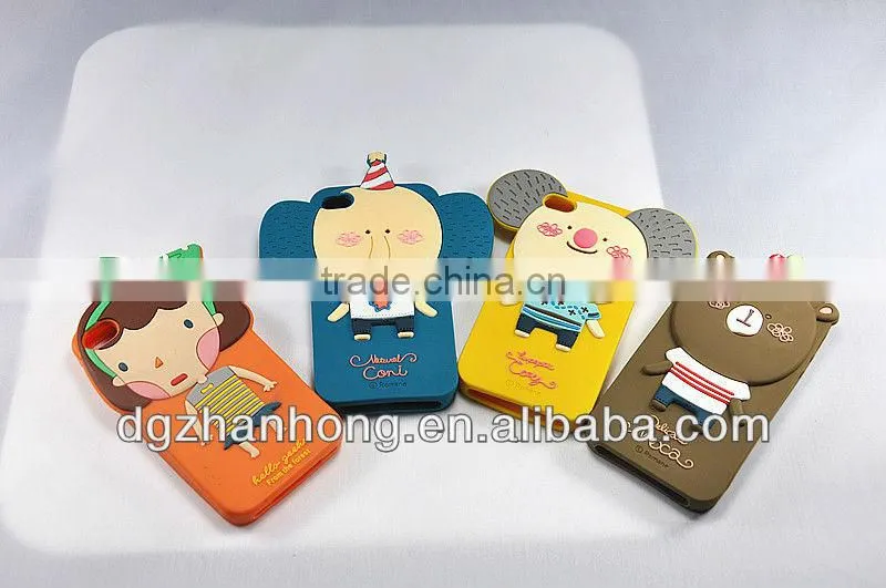 Phone protector: 3D animal shape cell phone case for nokia c1-01