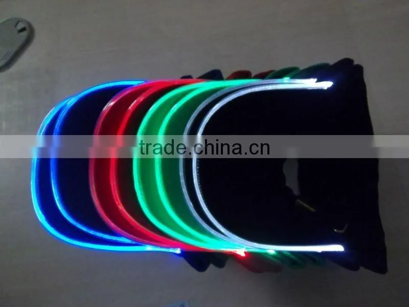 fashion LED baseball caps/baseball caps with LED lights