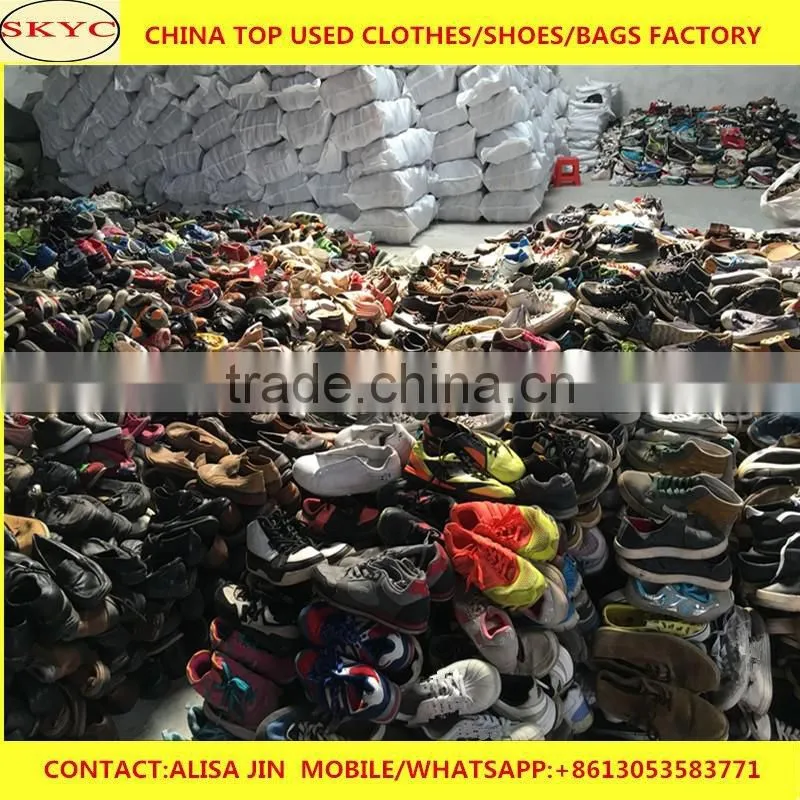 Togo wholesale used handbags leather used bags in bales, fairly used clothes shoes bags for African market