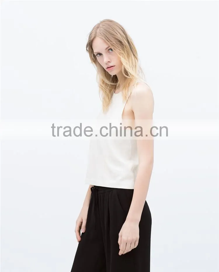 2016 New design Womens tank top loose
